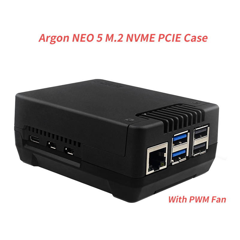 Pi 5 Case - Корпус Argon NEO 5 M.2 NVME